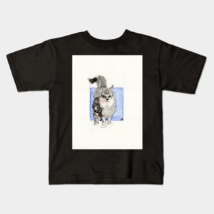 Storm Cat means business Kids T-Shirt